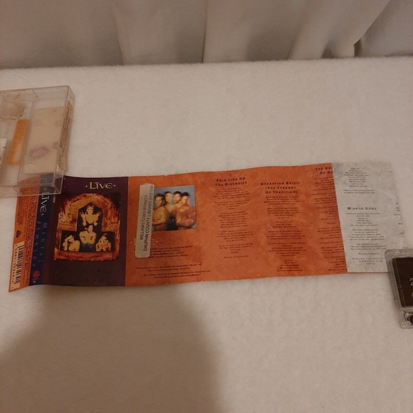 Live Mental Jewelry Cassette Tape Radioactive Records Alternative Rock 1991 READ - Picture 12 of 14